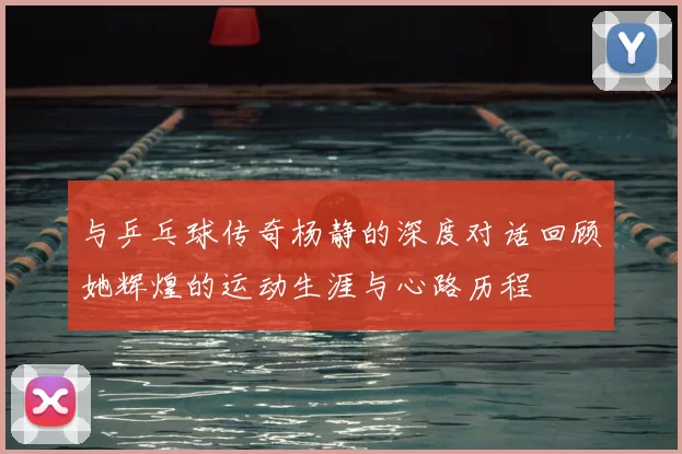 与乒乓球传奇杨静的深度对话回顾她辉煌的运动生涯与心路历程