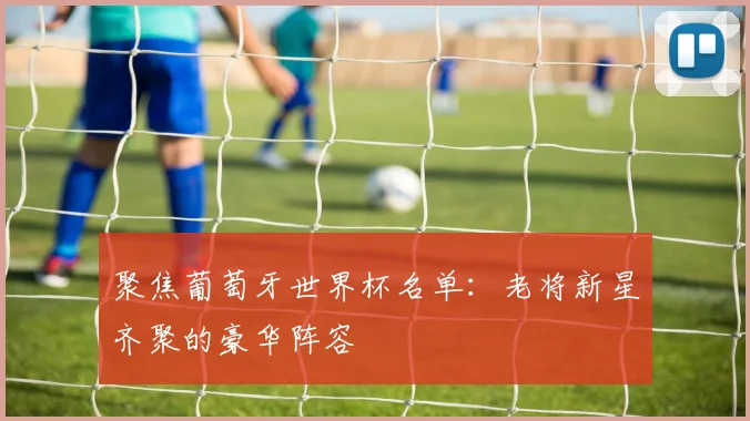 聚焦葡萄牙世界杯名单:老将新星齐聚的豪华阵容